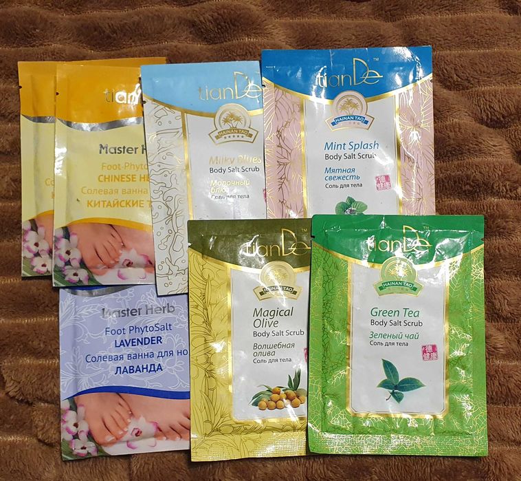 Солевые ванны для ног TianDe 7шт