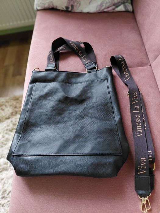 Torebka czarna worek