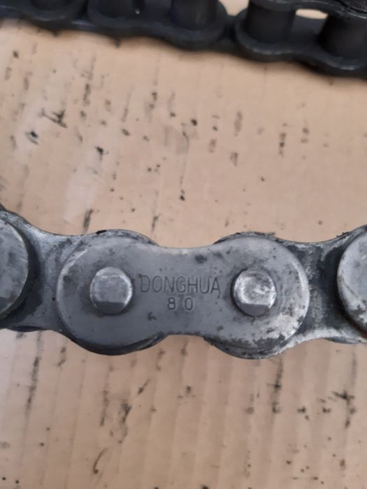 Łańcuch rolkowy dwurzędowy calowy galla