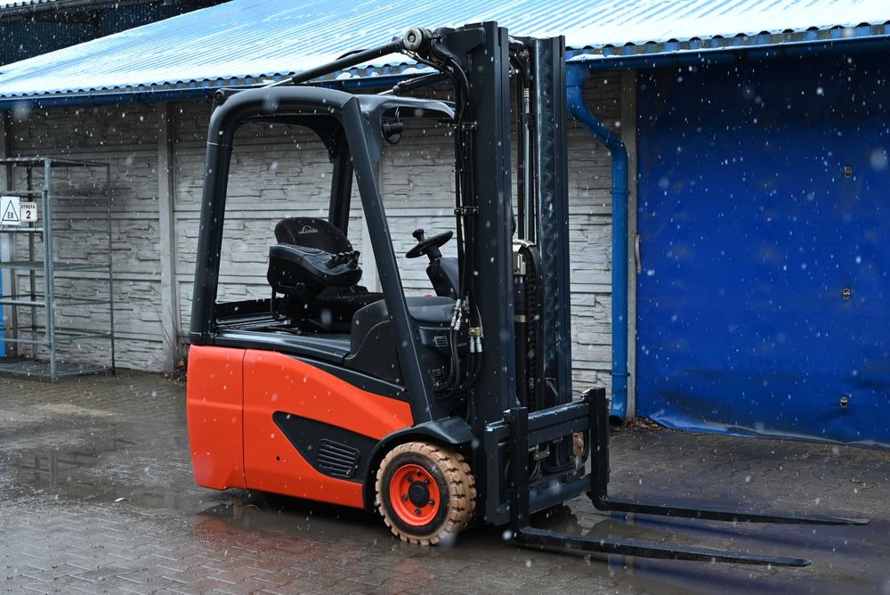 Wózek widłowy Linde E14 Triplex 477 cm 2014 rok Tylko 1900mth FHP 451