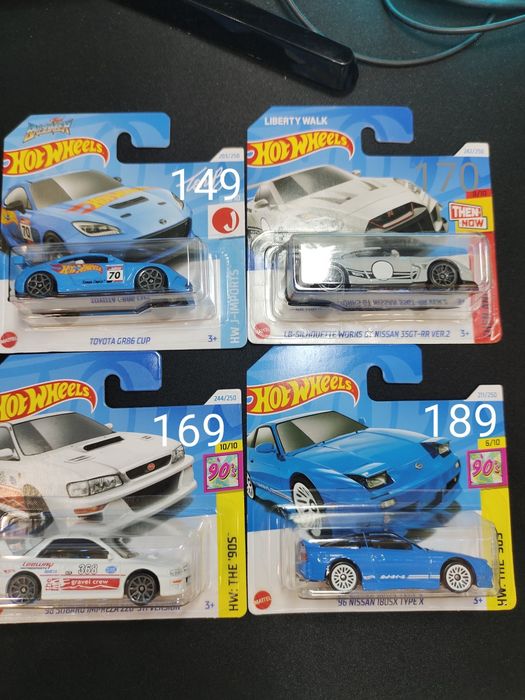 4 редкие машинки Hot Wheels
