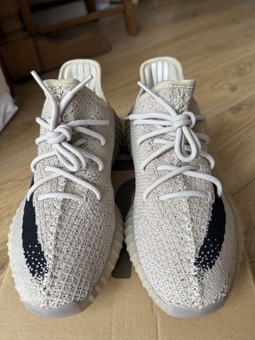 Adidas Yeezy Boost 350 V2 Slate buty sneakersy beżowe 43 1/3