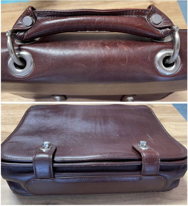 Шкіряний портфель