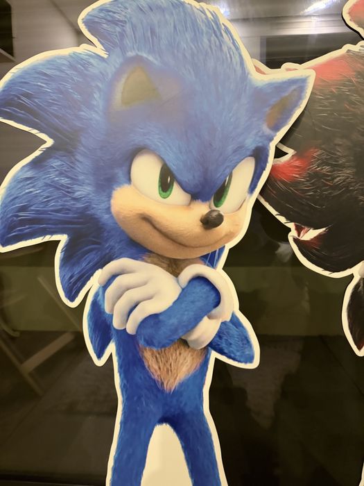 Imagens sonic e shadow 90cm
