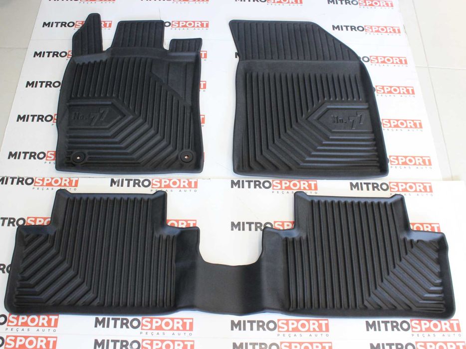 Tapetes em borracha 3D para DS4 mk2 de 2021 a 2026 (artigo novo)