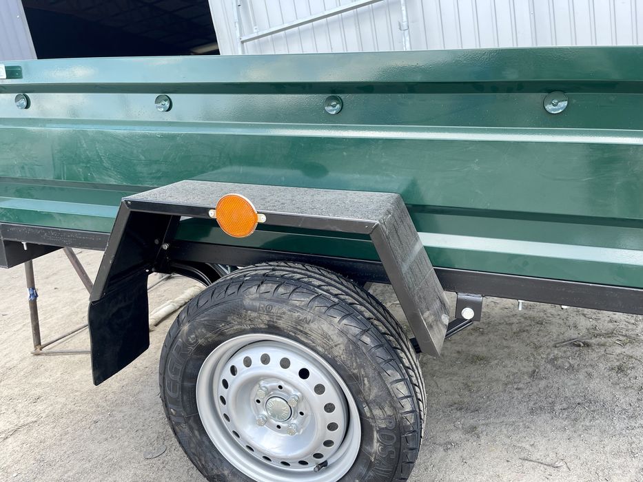 Новий одновісний  причіп 200х130х35 від заводу "Дніпро"