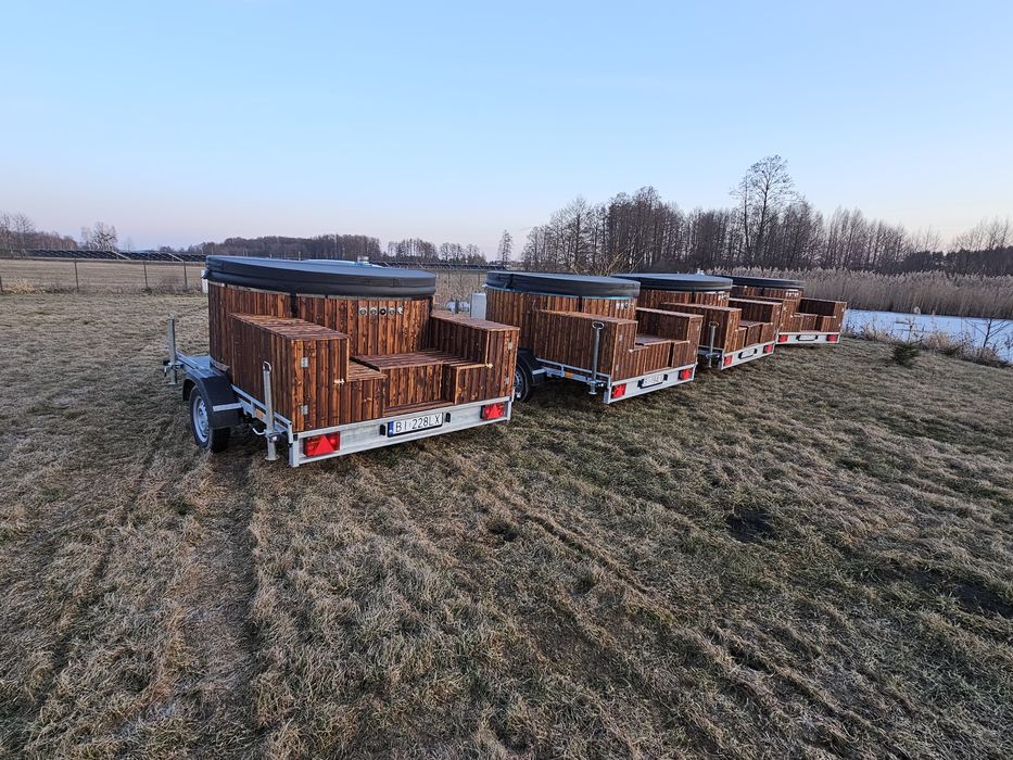 Mobilna balia ogrodowa jacuzzi