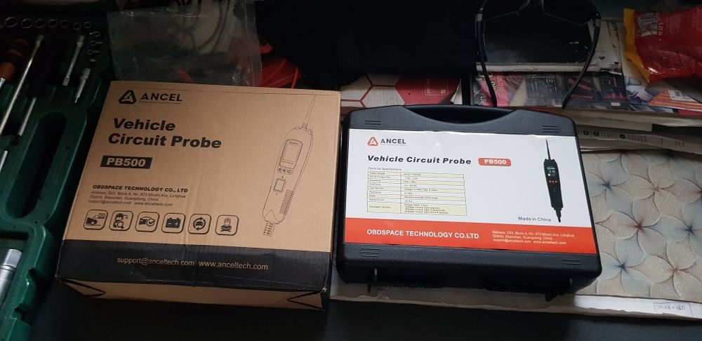 Tester obwodów elektrycznych oscyloskop nie Launch.