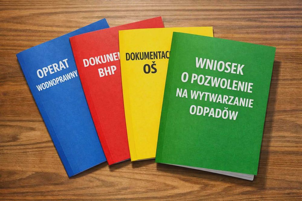 Operaty wodnoprawne | Dokumentacja BHP i OŚ