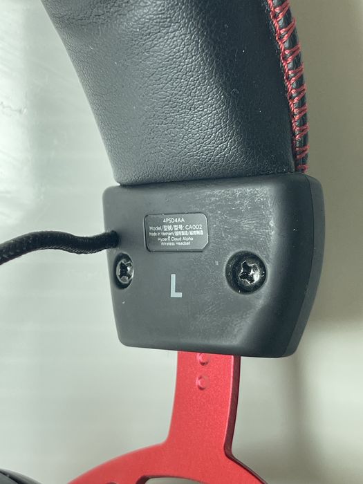 Наушники HyperX Cloud Alpha Wireless Black/Red (4P5D4AA)