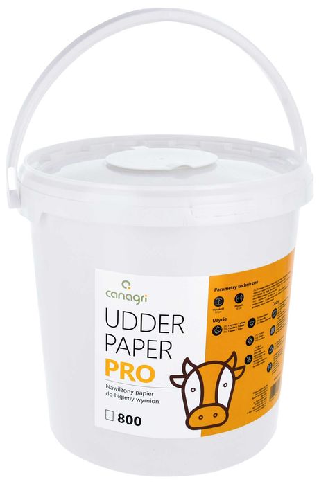 Papier do wymion w wiadrze Udder Paper Pro, 22 x 20 cm, 800 szt