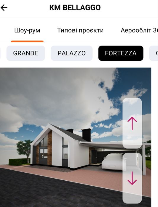 Продаж котеджу Fortezza в КТ Bellaggo, Осещина. На березі Десни. Без %