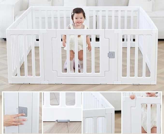 Kojec dla Dzieci Gupamiga 11 Paneli Modułowy 150x150x60
