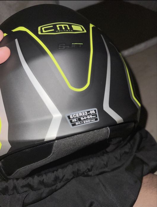Capacete cms s-jet