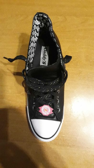 Buty skechers tenisówki na koturnie daddy's Money