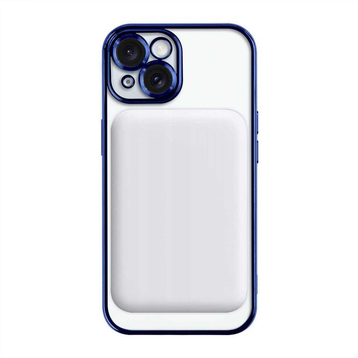 Etui do Iphone 13/14/15 Plus Pro Max Magsafe Plecki Obudowa Niebieski