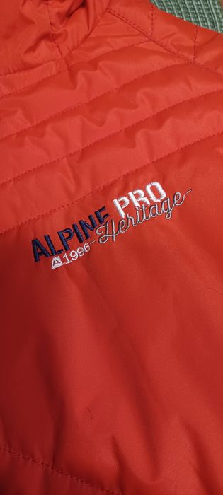 Kurtka zimowa z kapturem alpine pro mlodziezowa
