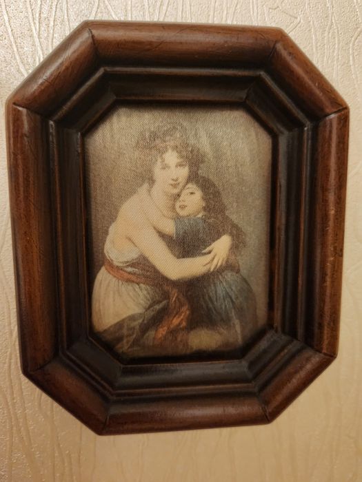 Картина шовкографія. Вінтаж. Картина шелкография.