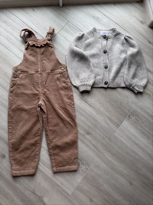 Вельветовий трендовий комбінезон next кардиган Zara!