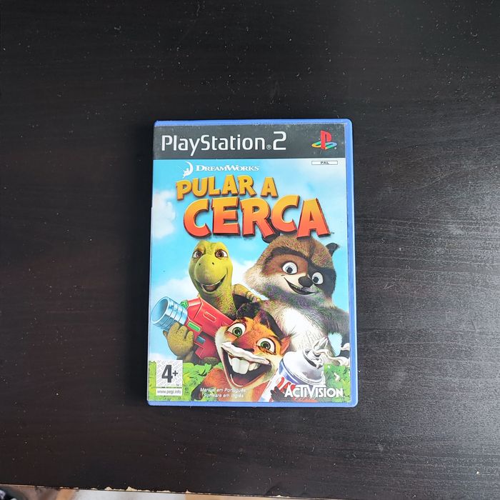 Jogo PS2 - Pular a Cerca - PlayStation 2