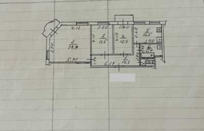 3-комнатная квартира по адресу Куликово поле пл. (площадь 80,6 м²) - Atlanta.ua - фото 16