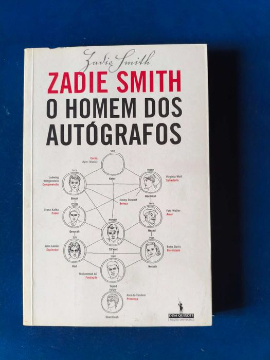 Livro "O Homem dos Autógrafos" - Zadie Smith (Ed. Dom Quixote)