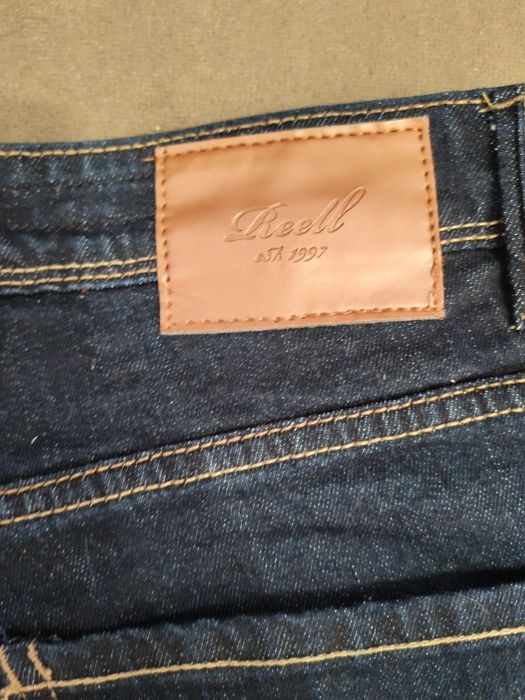 Нові джинси Reell Spider Raw Blue (Підшиті, див. заміри)