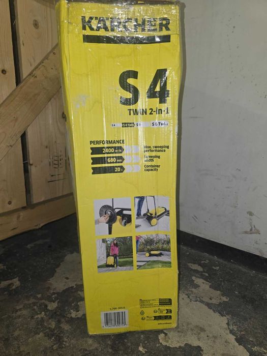 Ручна підмітальна машина S 4 Twin 2in1 №1.766.365.0