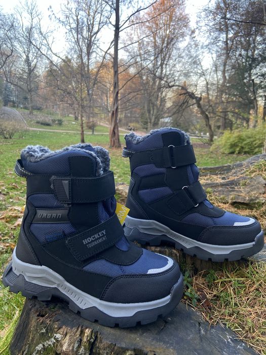 Термочоботи зимові сапоги льодоступ Tom.m 34р-37р, хлопчик, арт1256