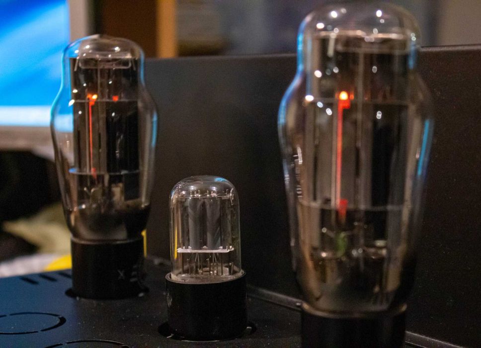 Ламповий підсилювач однотактний на 6Н5С, широкосмугова акустична сист.