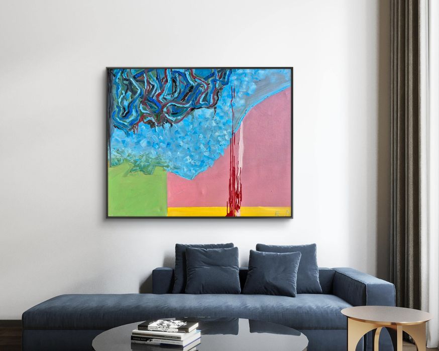 Obraz olejny "Cichy Dysonans"