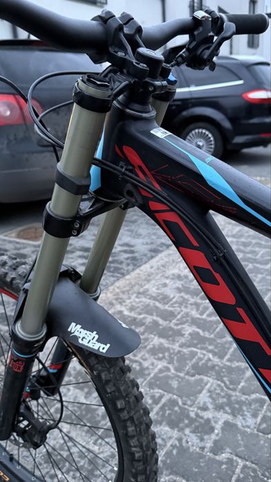 Rower DH Scott Gambler 30 2014, Downhill RockShox Boxxer