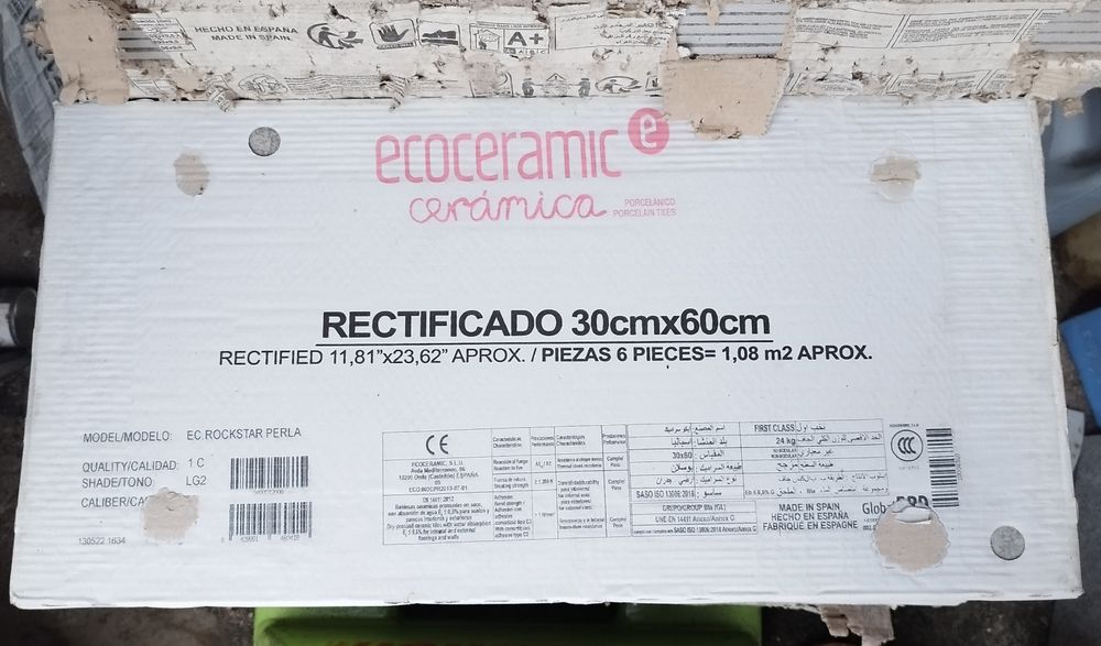 Vendo cerâmica retificada 30*60