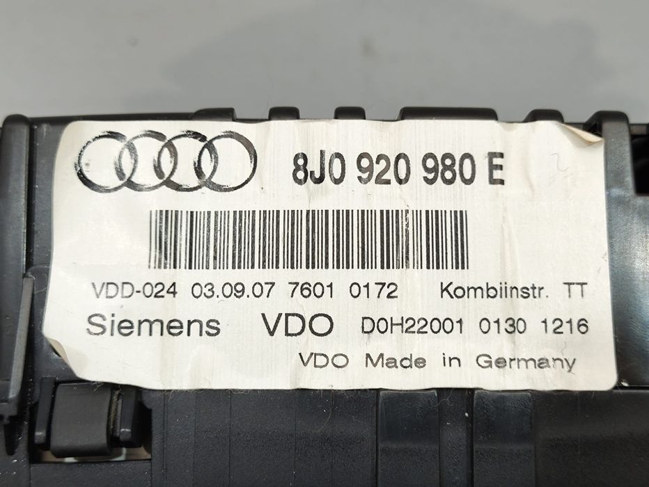 Quadrante Audi TT 8J Original