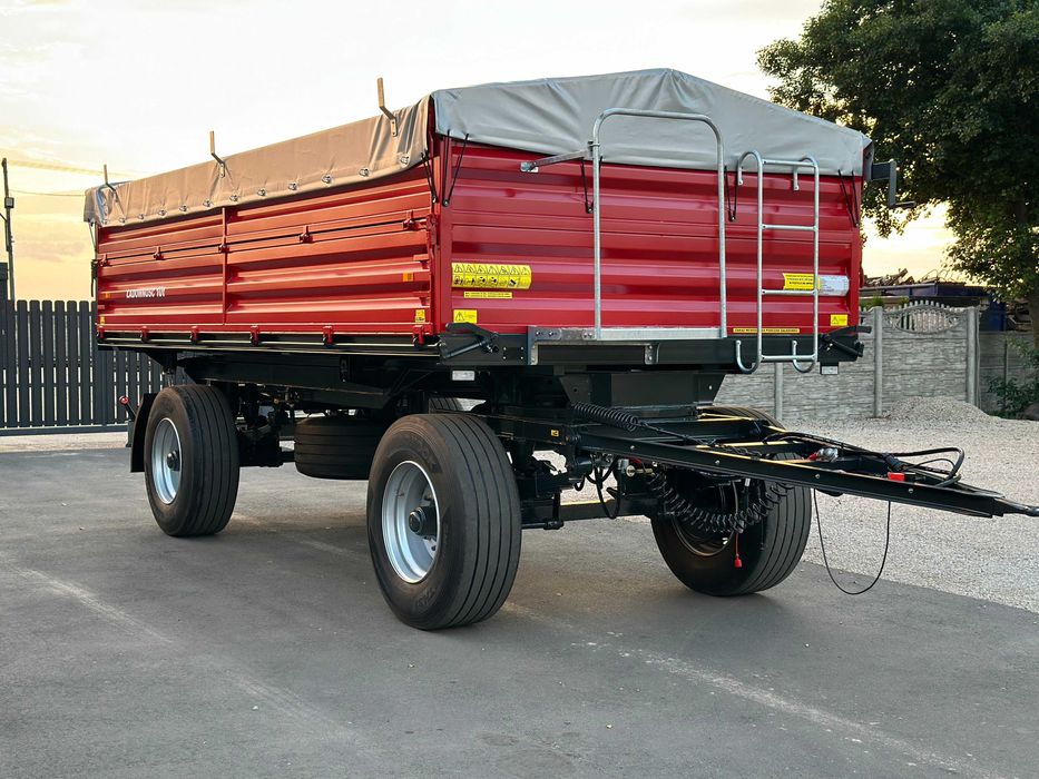 18Przyczepa Rolnicza HL 3 Stronny Wywrot 6011 Ładowność 10 ton HW 8011