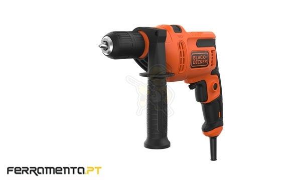 Berbequim c/ Percussão 500W Black&Decker BEH200-QS
