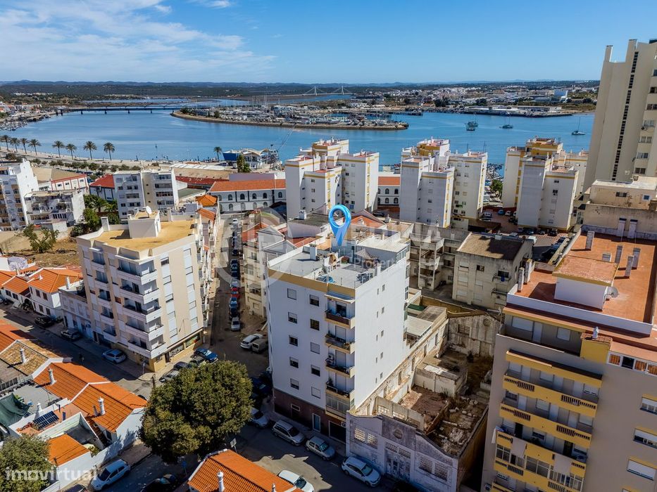 T3 com terraço Privativo em Portimão Vista Rio Arade - Com Garagem