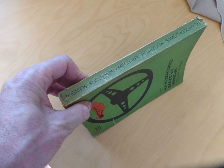 Mechanik pojazdów samochodowych cz. 1. Zbigniew Kuczyński 1974 rok PRL