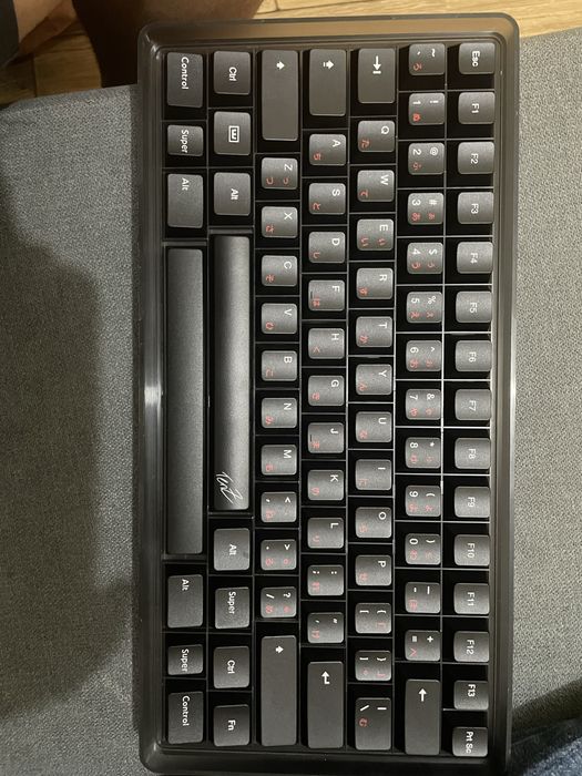 Keycaps Originais Wooting 80HE x TenZ Edition – PBT Double-Shot (Layout ANSI)