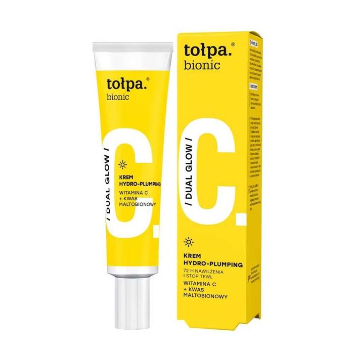 NOWY Krem do twarzy Tołpa Dual Glow Hydro-Plumping nawilżający 40 ml