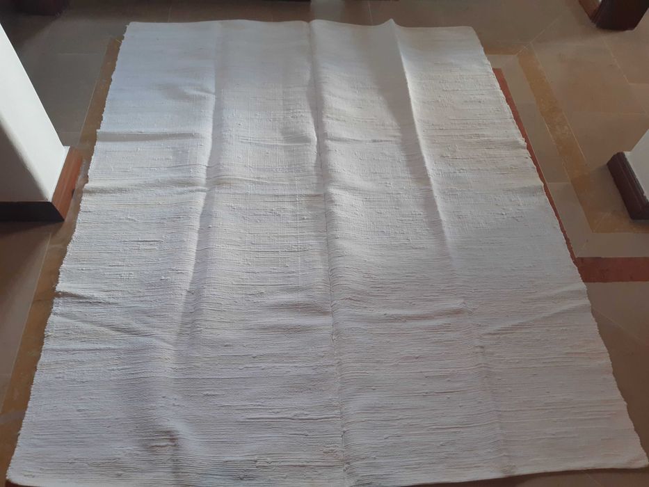 Tapete de trapos vintage português, excelente estado, sem uso