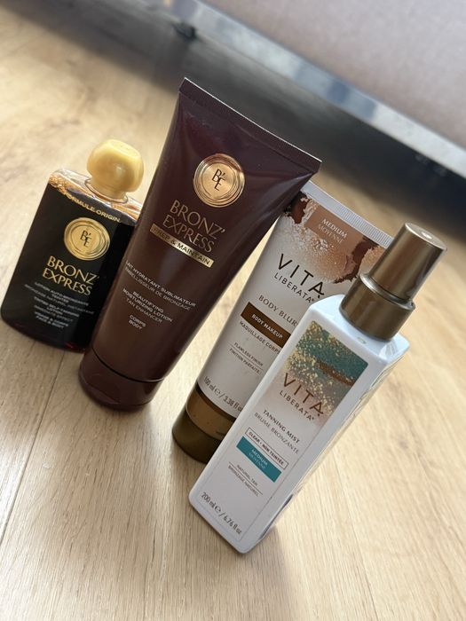 Набір для ідеальної засмаги bronz' express та vita liberata