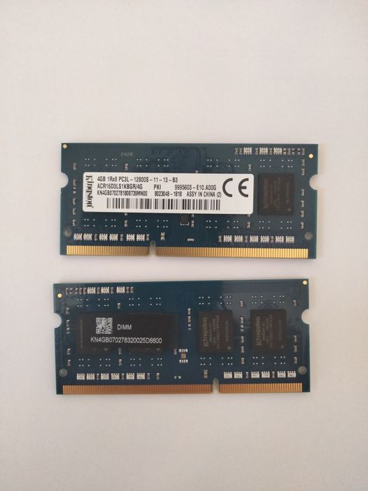 Оперативна пам'ять DDR3 SoDIMM 4GB