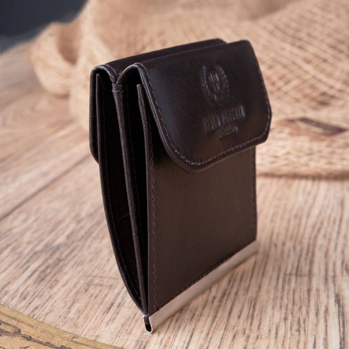 portfel męski skórzany z ochroną rfid paolo peruzzi t-10-br