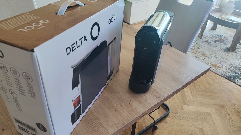 Máquina de Café Delta Q Mini Qool Cinzento