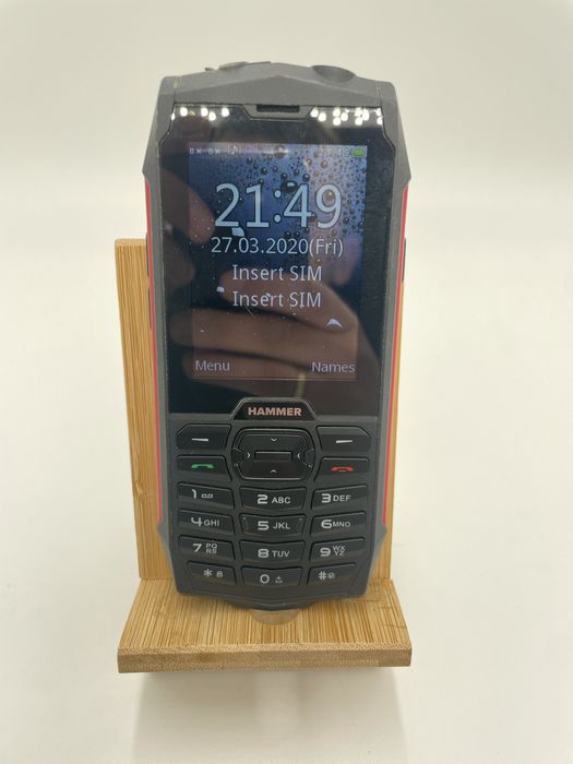 Telefon komórkowy Hammer 64 MB / 64 MB 2G czerwony