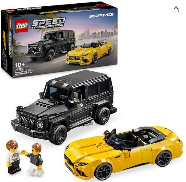 LEGO 76924 Speed Champions Mercedes-AMG G G 63 e Mercedes-AMG SL 63