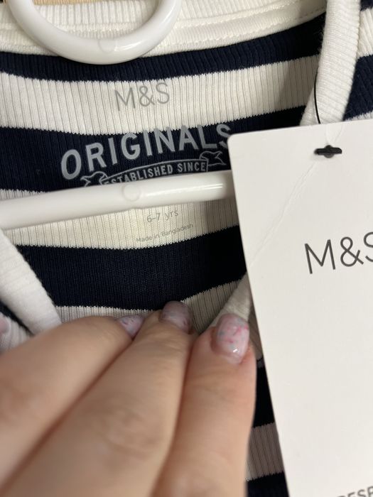 Сукня в рубчик M&S, сукня для дівчинки 6-7 років