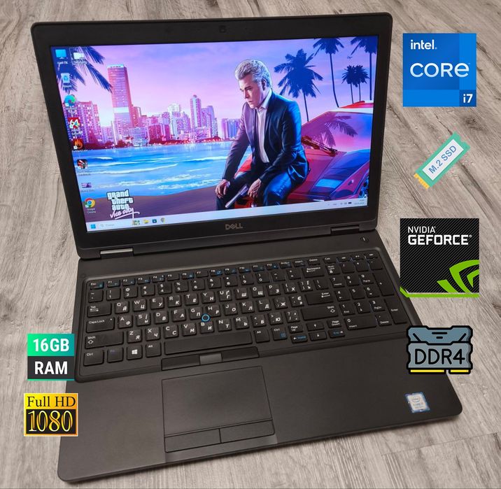 Великий ігровий ноут 12ядер/NVIDIA/SSD/FullHD IPS/16/256GB/ноутбук для