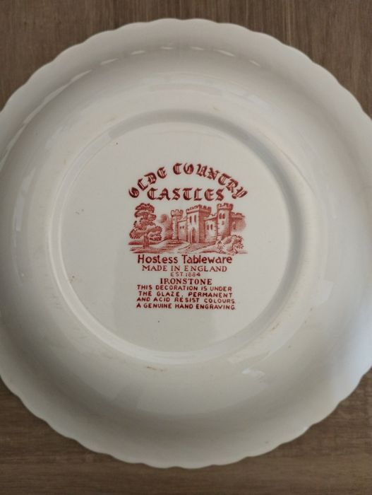 Prato côncavo Olde Country Castles